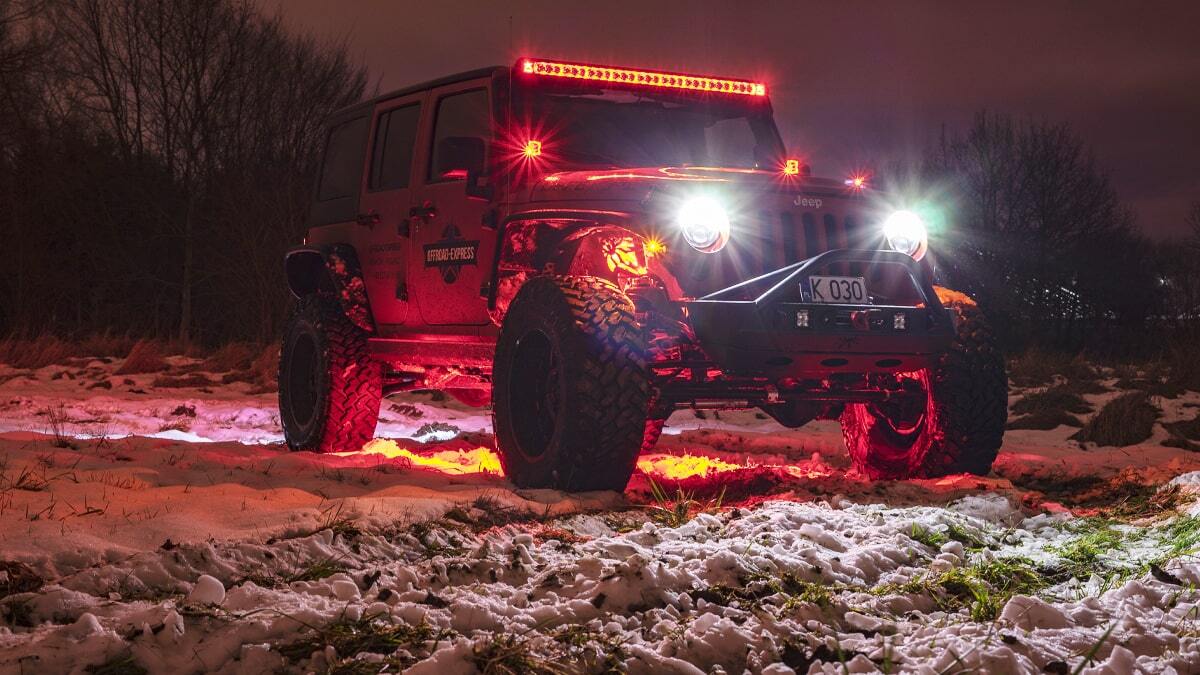 LED lighting for off-road vehicles – How to improve visibility on the trails?
